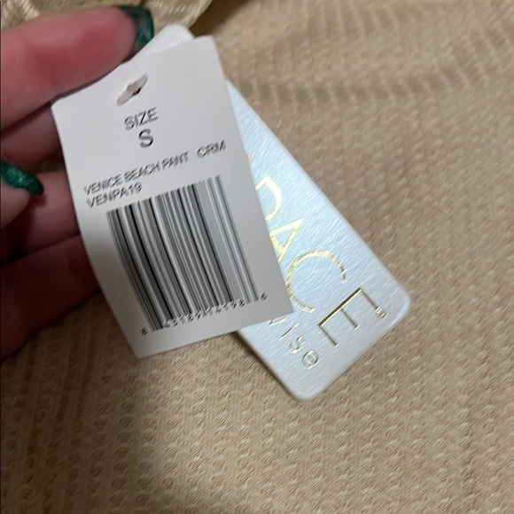 L Space Cozy Knit Beige Joggers - Picture 3 of 6